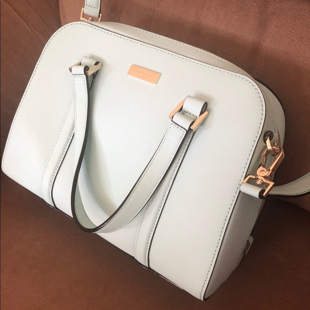 Kate Space Zipper Bowler Bag
